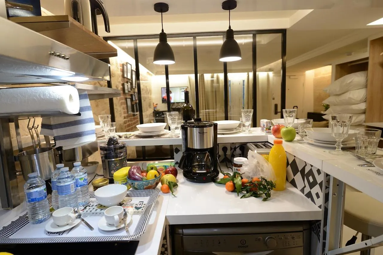 Appartamento Loft Basfour-paris Centre Equipe Avec Sauna!-paris 4e *