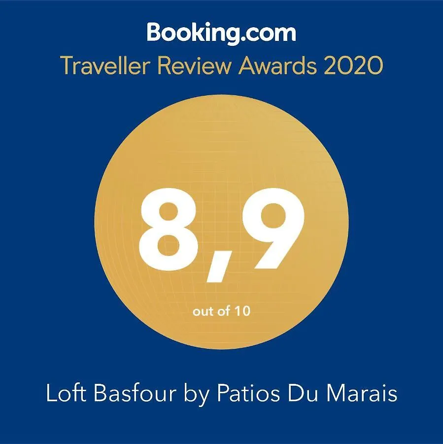 Апартаменты Loft Basfour-paris Centre Equipe Avec Sauna!-paris 4e Париж